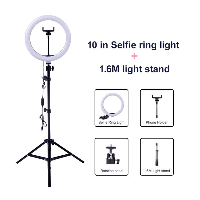 Tripod + Ring Light